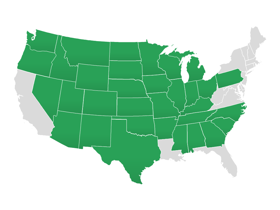 Territory Map Green